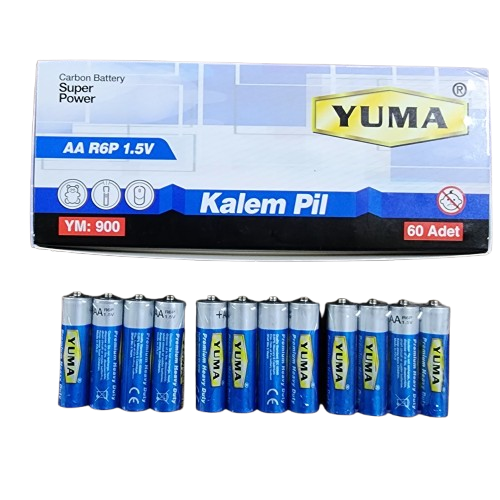 YUMA KALEM PİL 1.5V  / 60